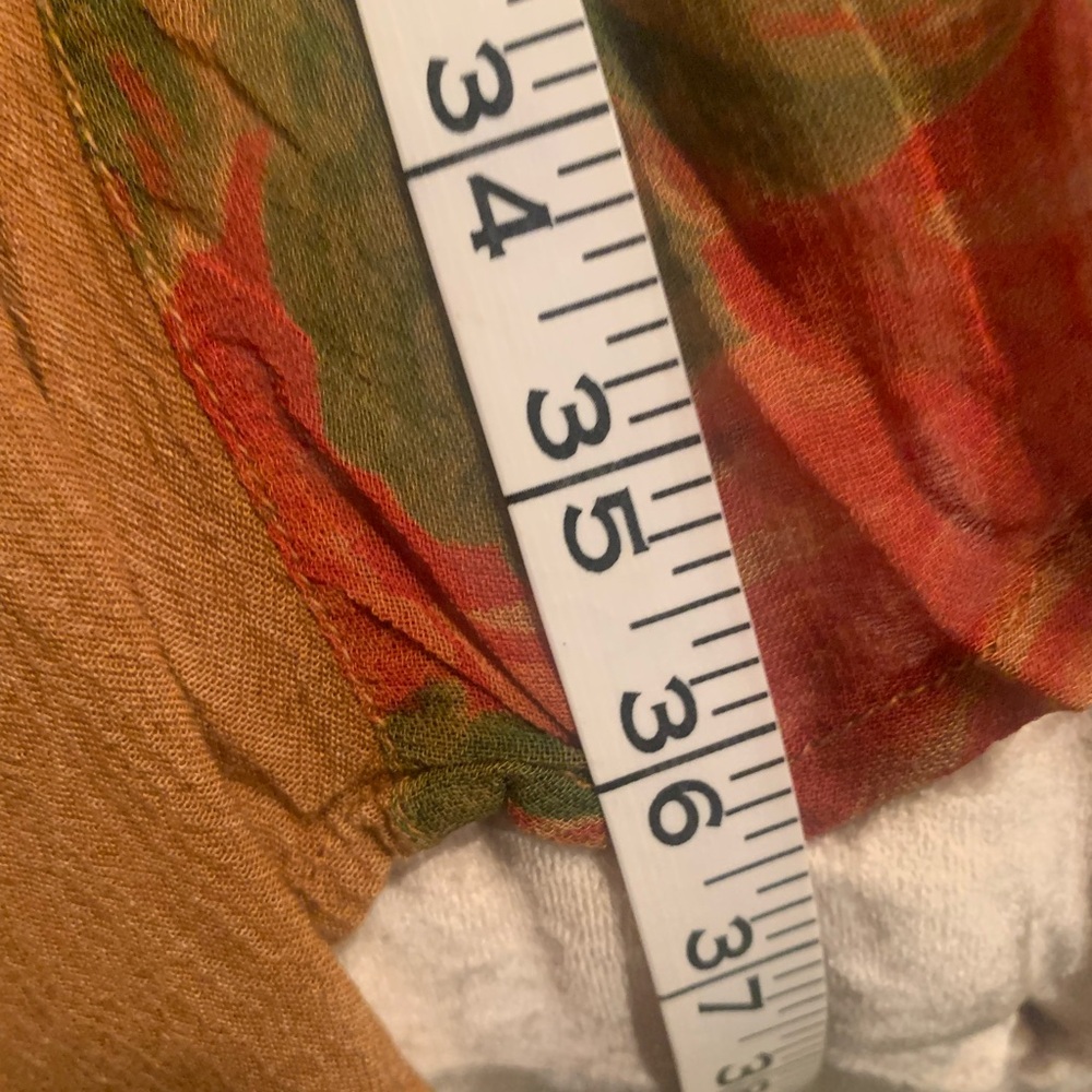 Young Threads Tan Patchwork Open-Front Kimono - Picture 6 of 6